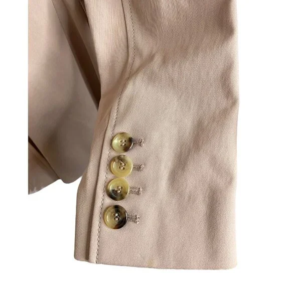 Burberry blazer jacket size 8 pink pastel made in Italy‎